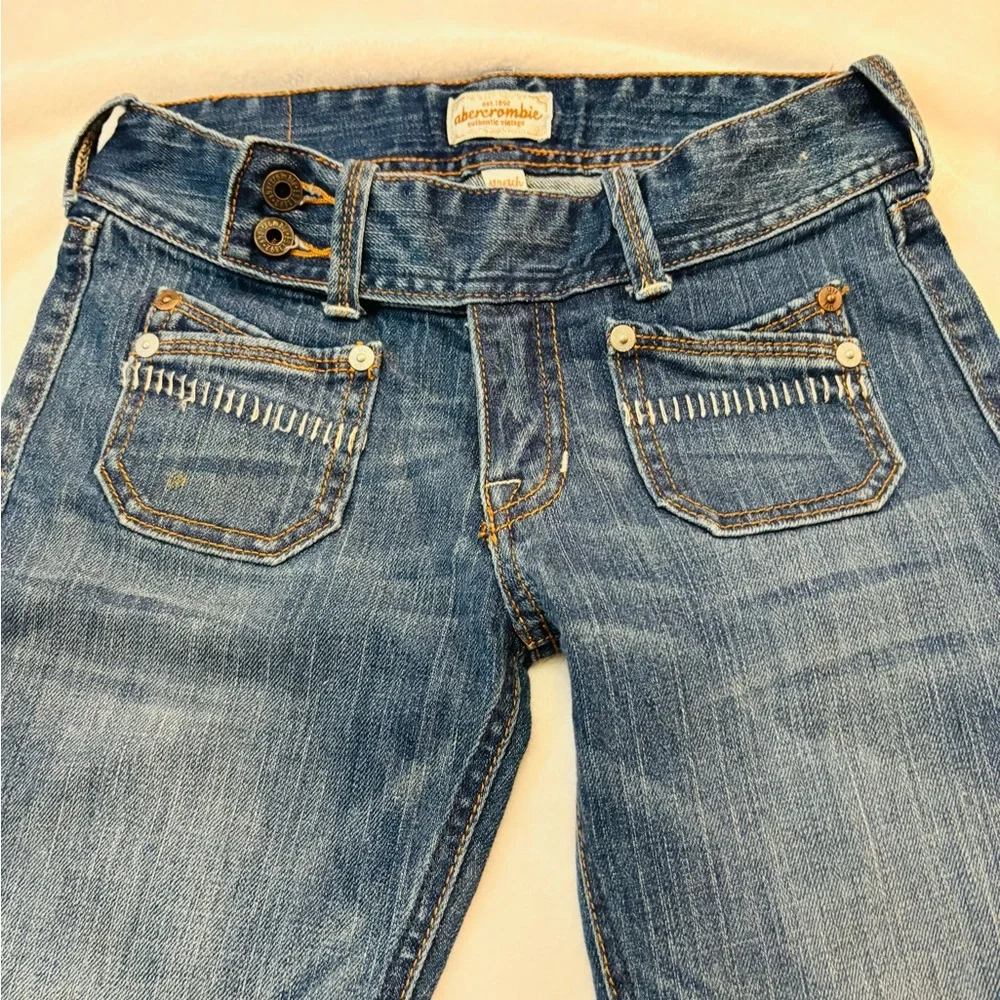 Abercrombie Authentic Vintage Girl (Juniors) Flared Stretch 12 Slim EUC the 90’s - Picture 3 of 10